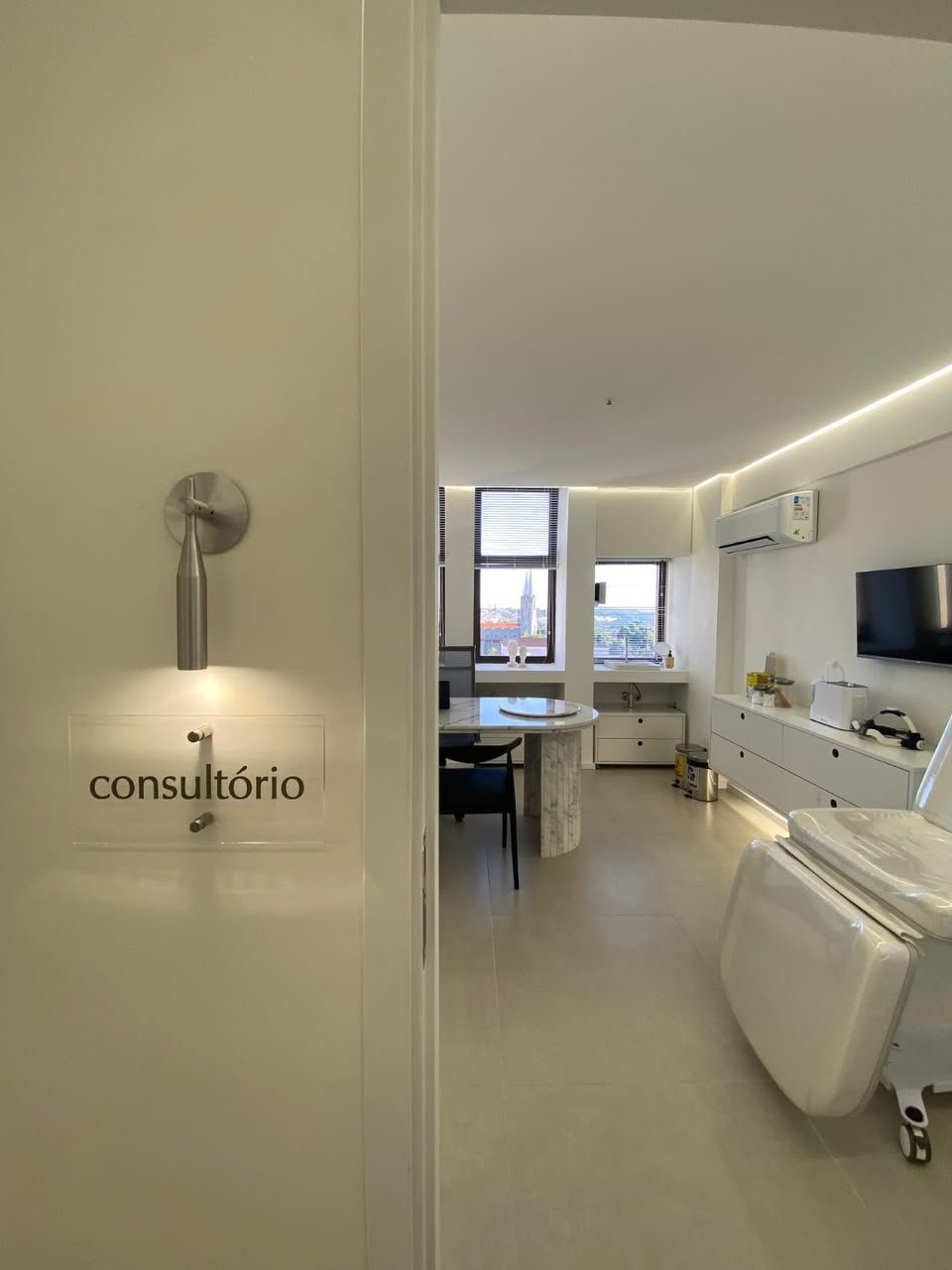 Entrada do consultório